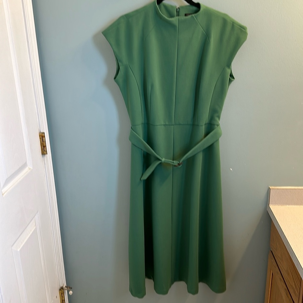 Ann Taylor, size 12, green dress
